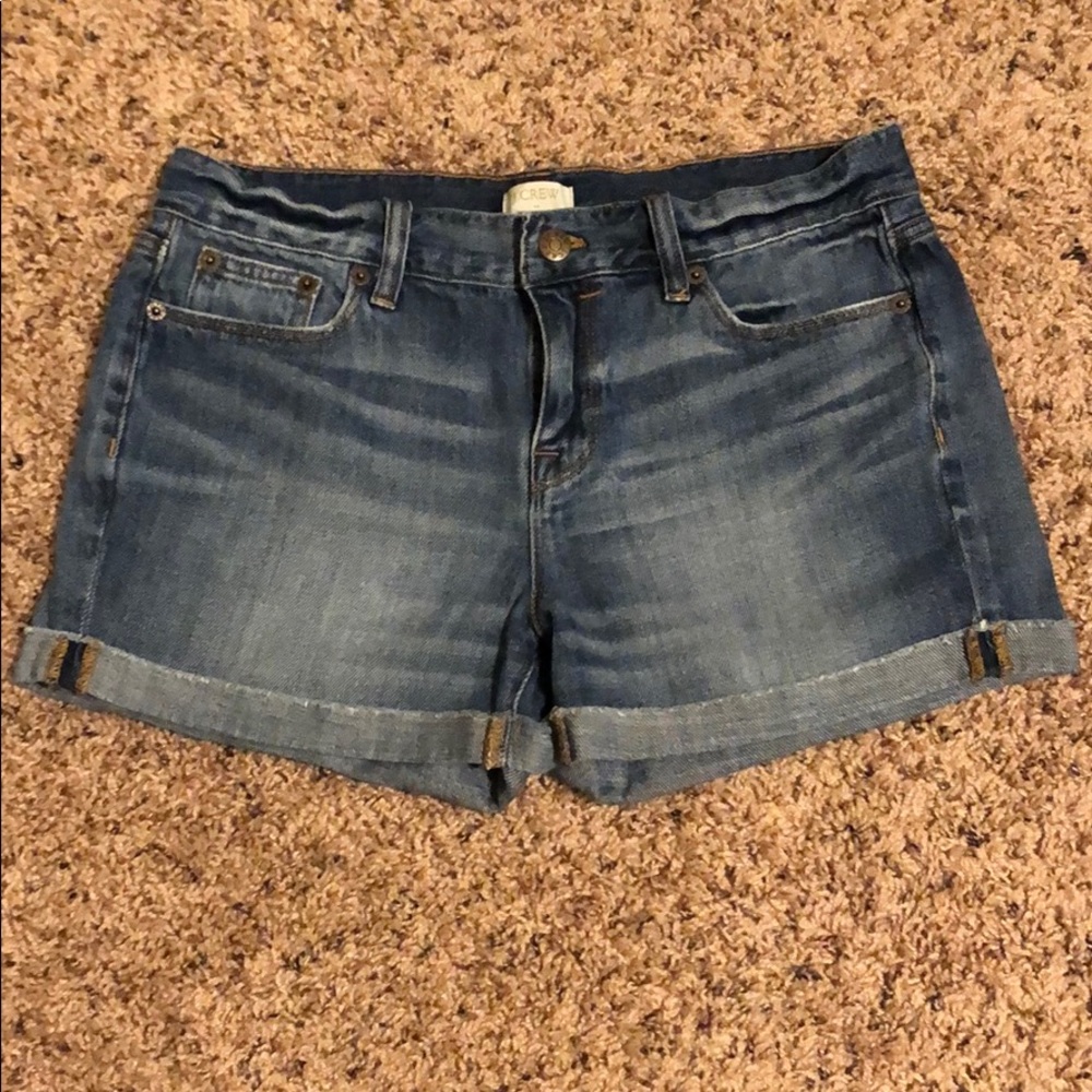 J. Crew Size 26 Medium Wash Denim Shorts
